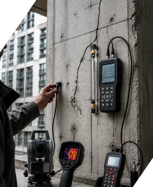 Инструментальное обследование зданий в Новом Уренгое от 15597 р. | ЭкспертизаРоссия