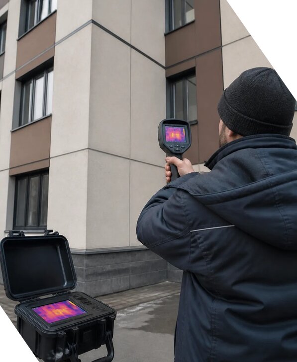Тепловизионное обследование зданий и сооружений в Новом Уренгое